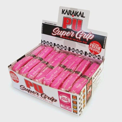 Karakal super grip pink - pu,