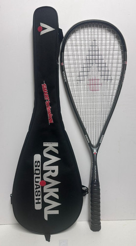 Karakal graphite 150 squash - graphite, mx-150
